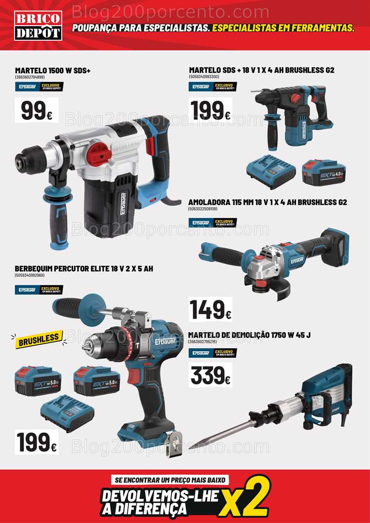 Antevisão Folheto BRICO DEPÔT Promoções de 30 janeiro a 26 fevereiro