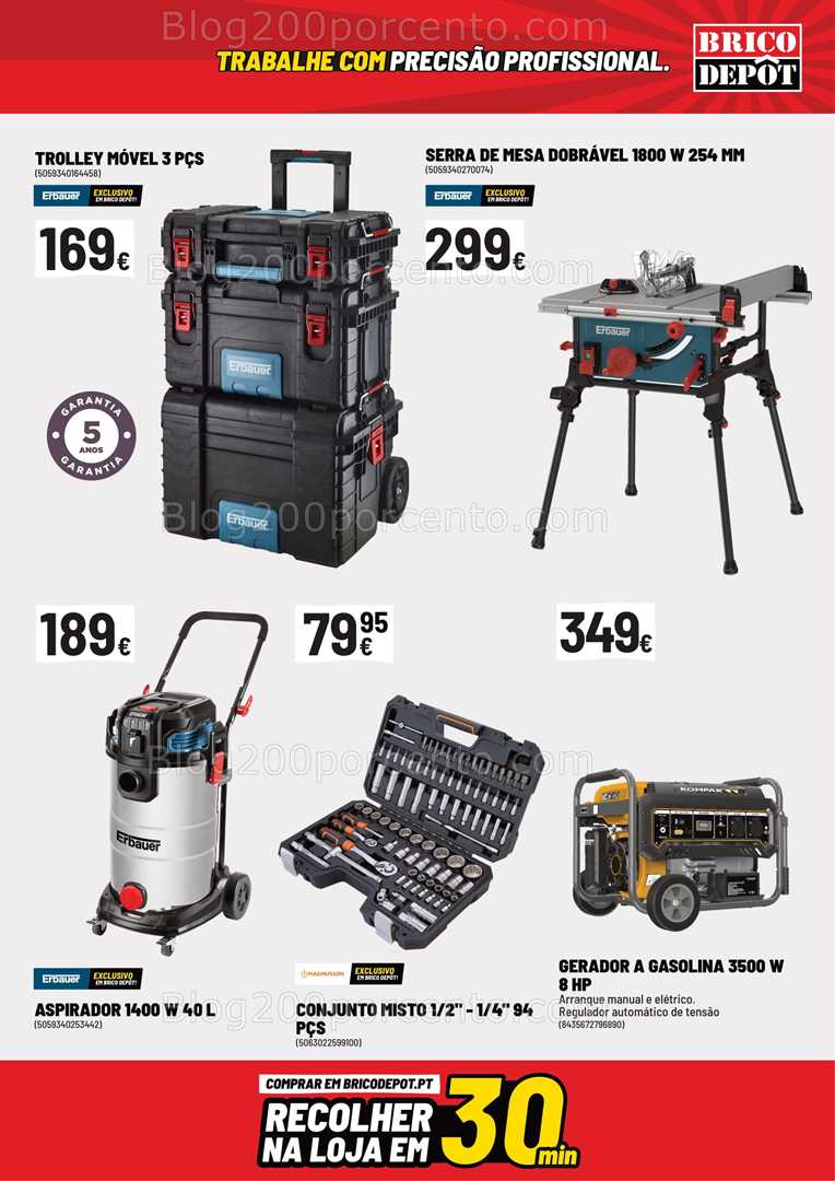 Antevisão Folheto BRICO DEPÔT Promoções de 30 janeiro a 26 fevereiro