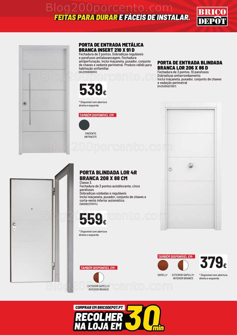 Antevisão Folheto BRICO DEPÔT Promoções de 30 janeiro a 26 fevereiro
