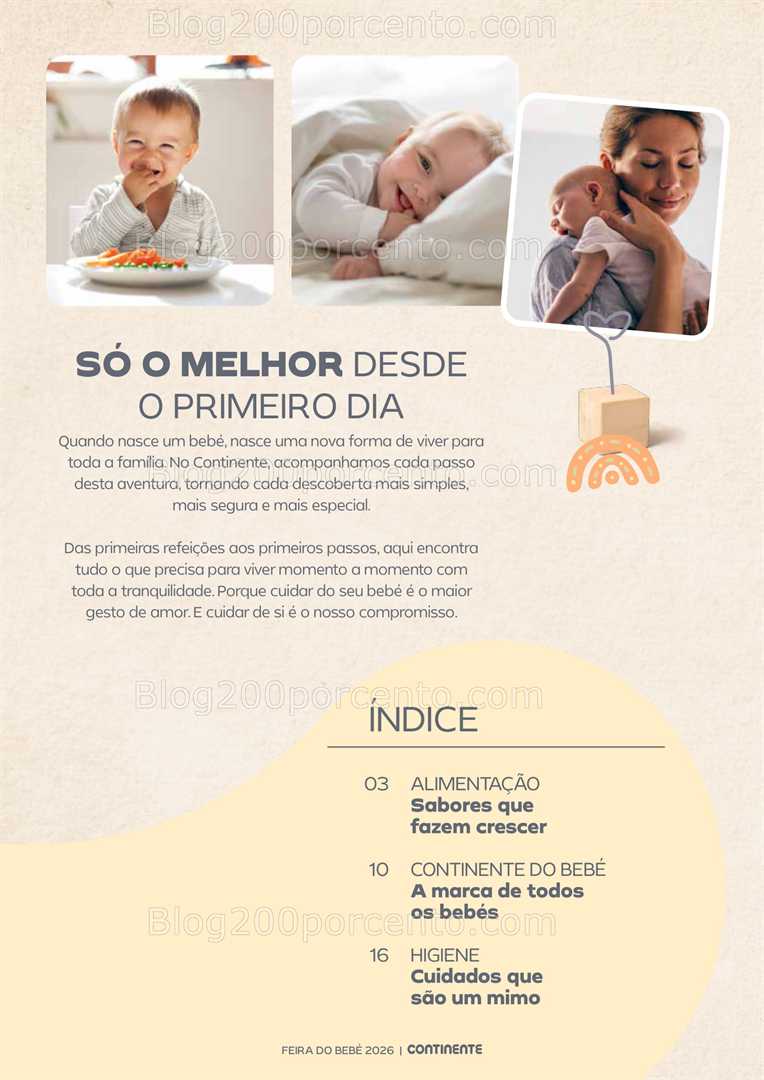 Antevisão Folheto CONTINENTE Açores Bebé Promoções de 20 janeiro a 2 fevereiro