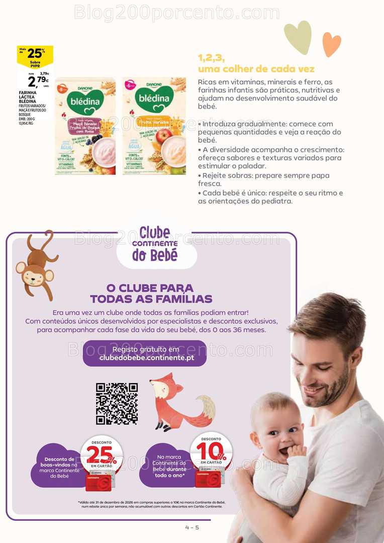 Antevisão Folheto CONTINENTE Açores Bebé Promoções de 20 janeiro a 2 fevereiro