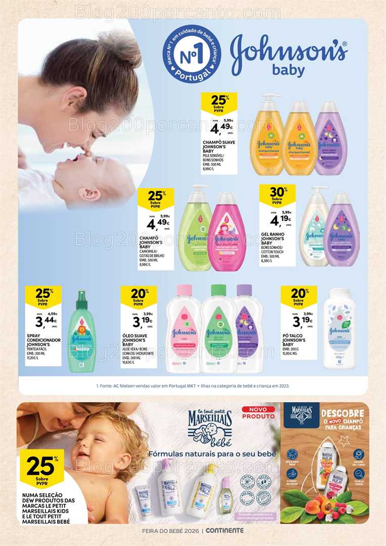 Antevisão Folheto CONTINENTE Açores Bebé Promoções de 20 janeiro a 2 fevereiro