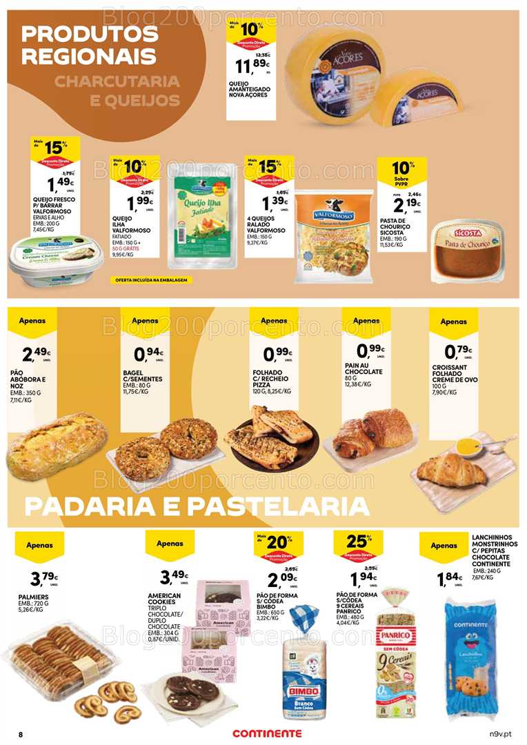 Antevisão Folheto CONTINENTE Açores Promoções de 22 janeiro a 4 fevereiro