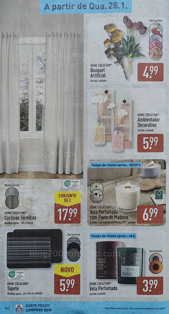 Antevisão Folheto ALDI Promoções de 26 janeiro a 1 fevereiro