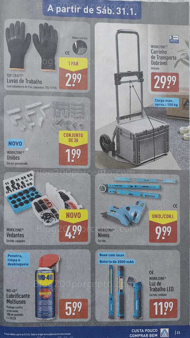 Antevisão Folheto ALDI Promoções de 26 janeiro a 1 fevereiro
