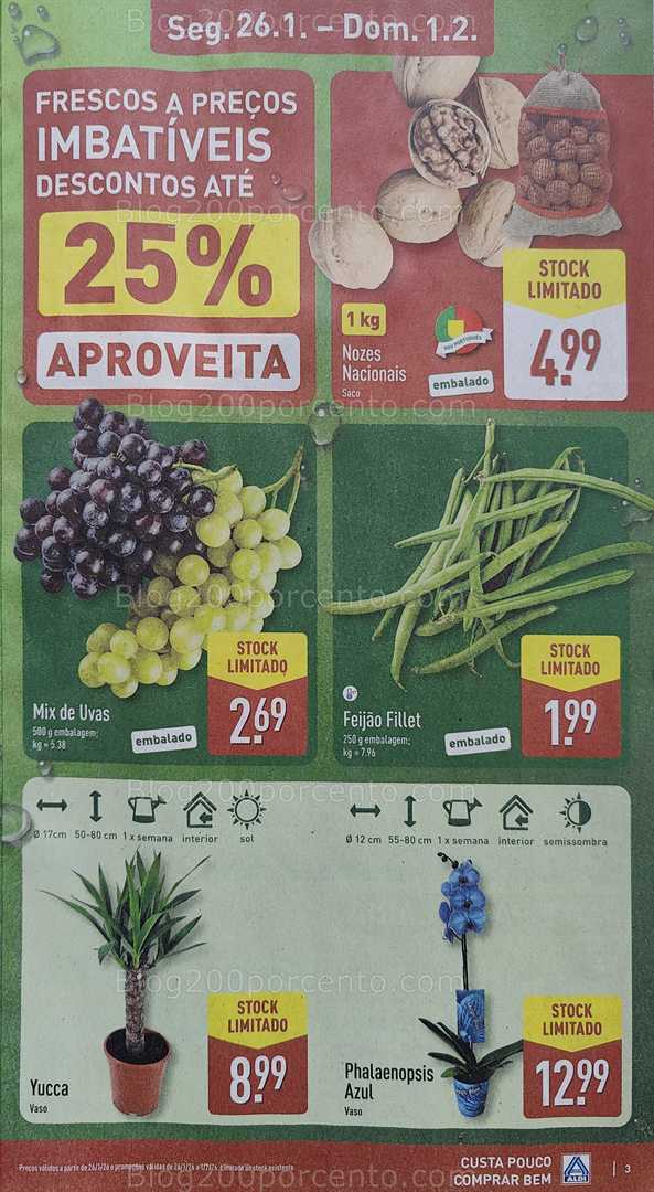 Antevisão Folheto ALDI Promoções de 26 janeiro a 1 fevereiro