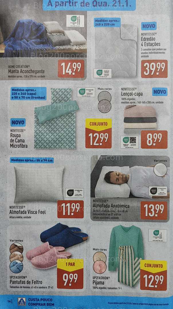 Antevisão Folheto ALDI Promoções de 19 a 25 janeiro