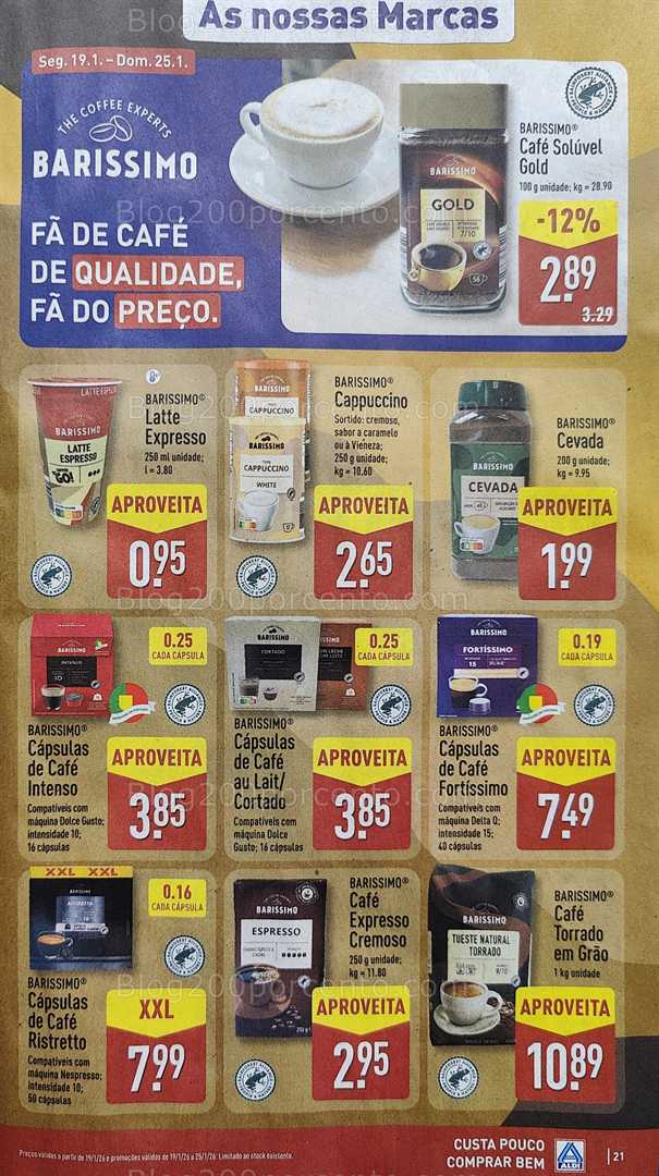 Antevisão Folheto ALDI Promoções de 19 a 25 janeiro