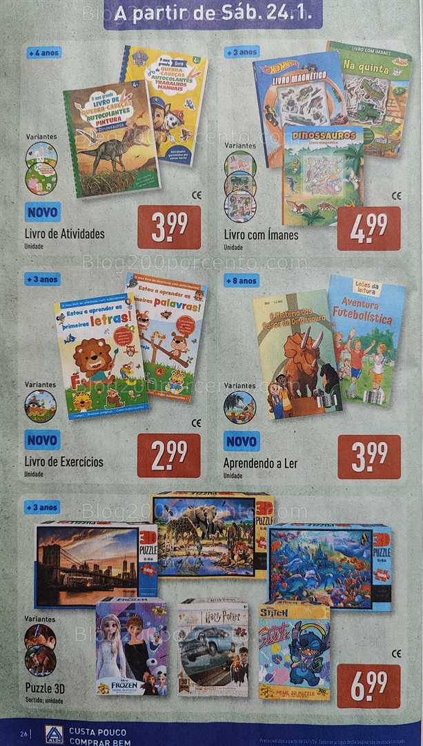 Antevisão Folheto ALDI Promoções de 19 a 25 janeiro