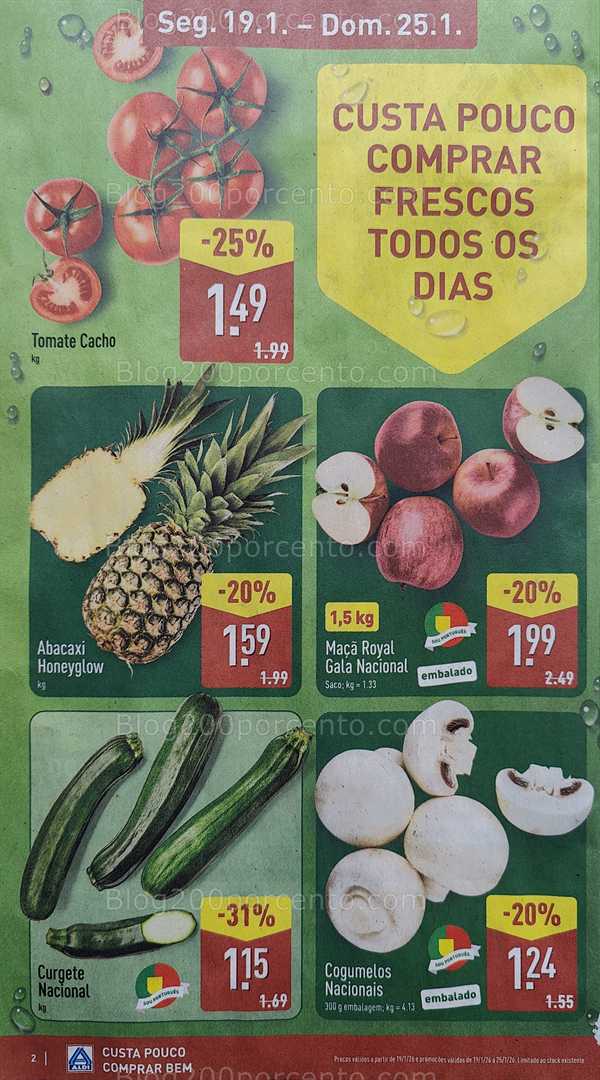 Antevisão Folheto ALDI Promoções de 19 a 25 janeiro