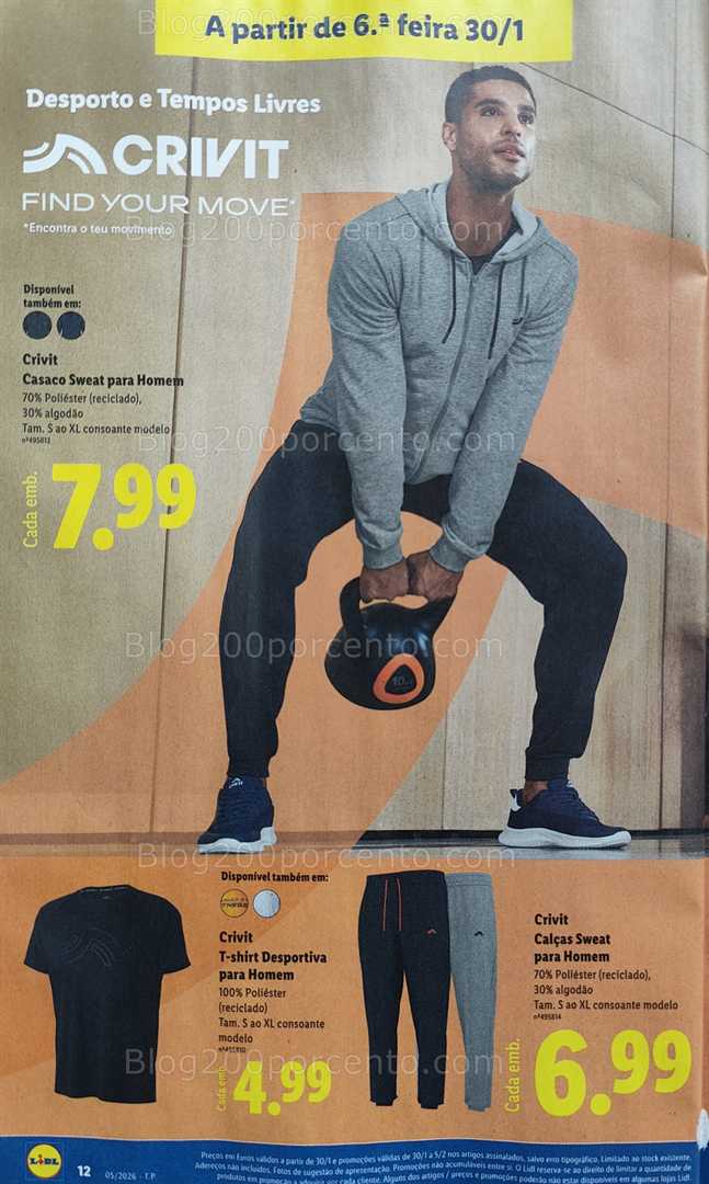 Antevisão Folheto LIDL Bazar Promoções de 26 janeiro a 5 fevereiro