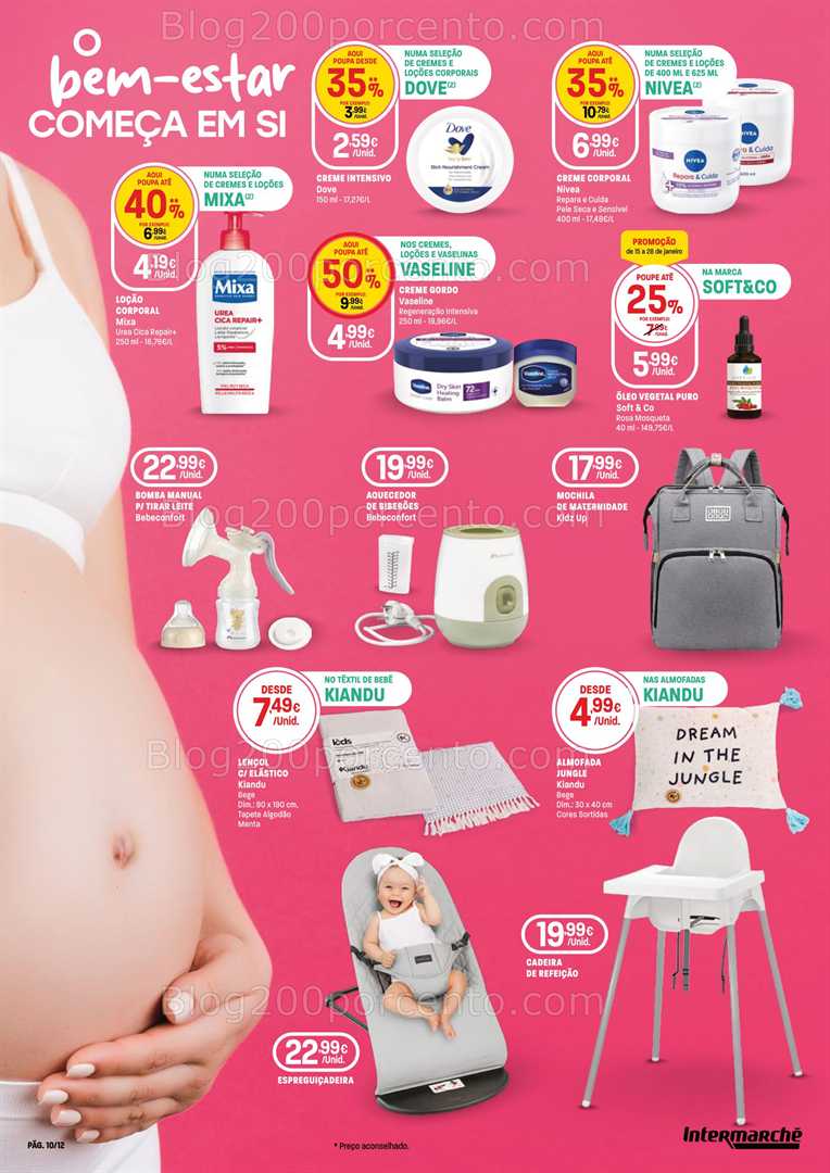 Antevisão Folheto INTERMARCHÉ Bebé Super Promoções de 15 a 28 janeiro