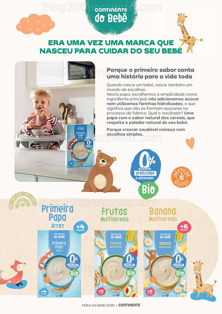 Antevisão Folheto CONTINENTE Feira do Bebé Promoções de 13 janeiro a 1 fevereiro