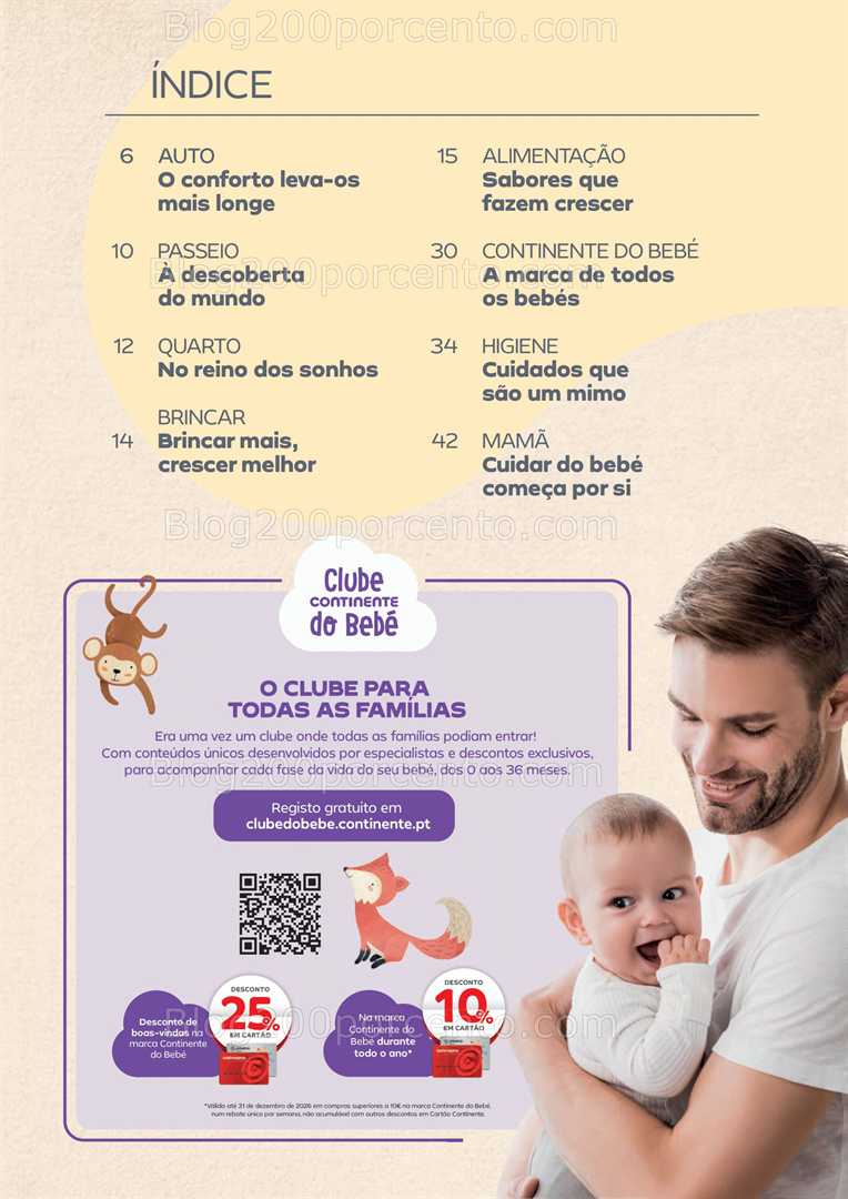 Antevisão Folheto CONTINENTE Feira do Bebé Promoções de 13 janeiro a 1 fevereiro