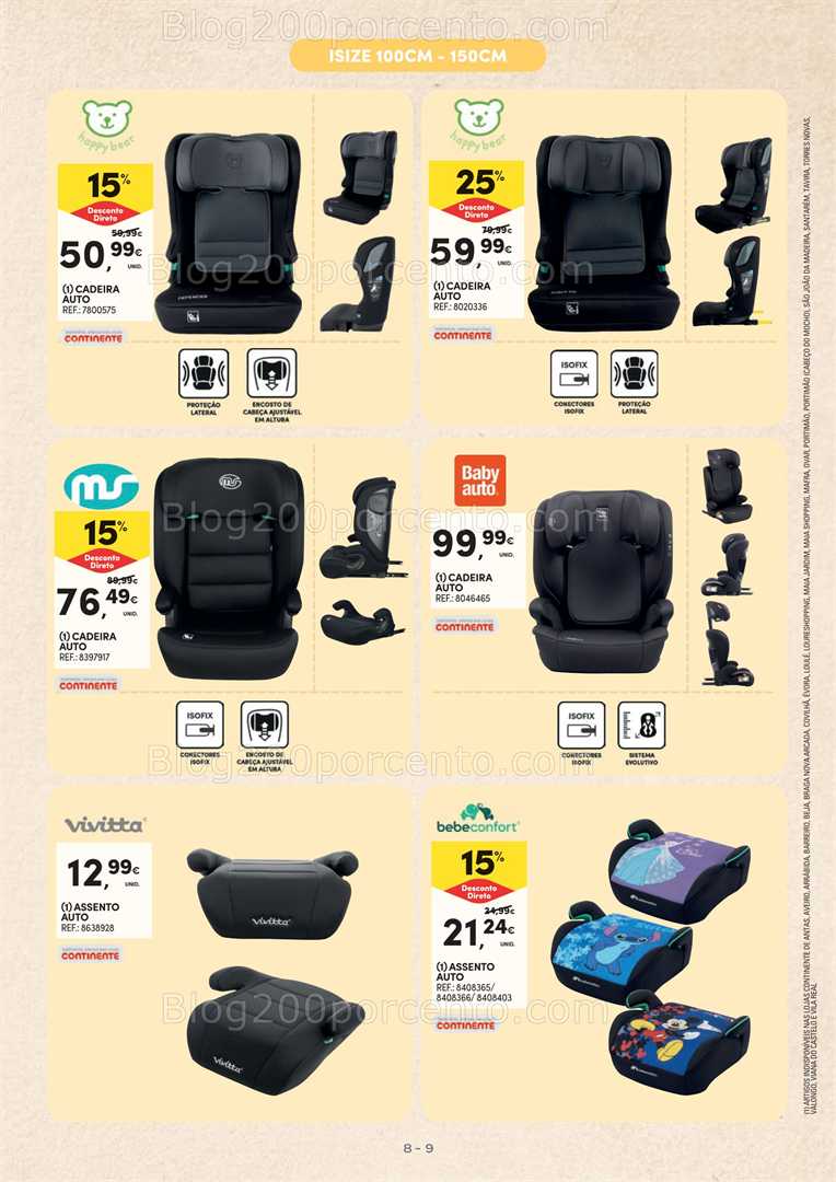 Antevisão Folheto CONTINENTE Feira do Bebé Promoções de 13 janeiro a 1 fevereiro