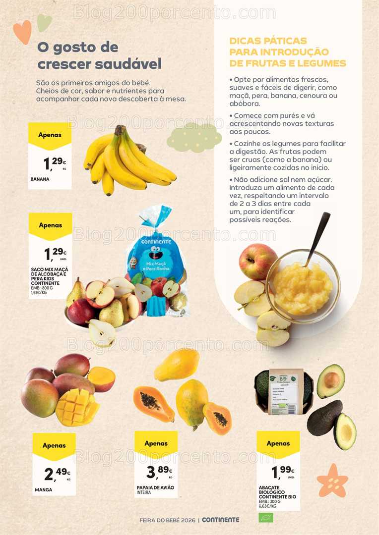Antevisão Folheto CONTINENTE Feira do Bebé Promoções de 13 janeiro a 1 fevereiro