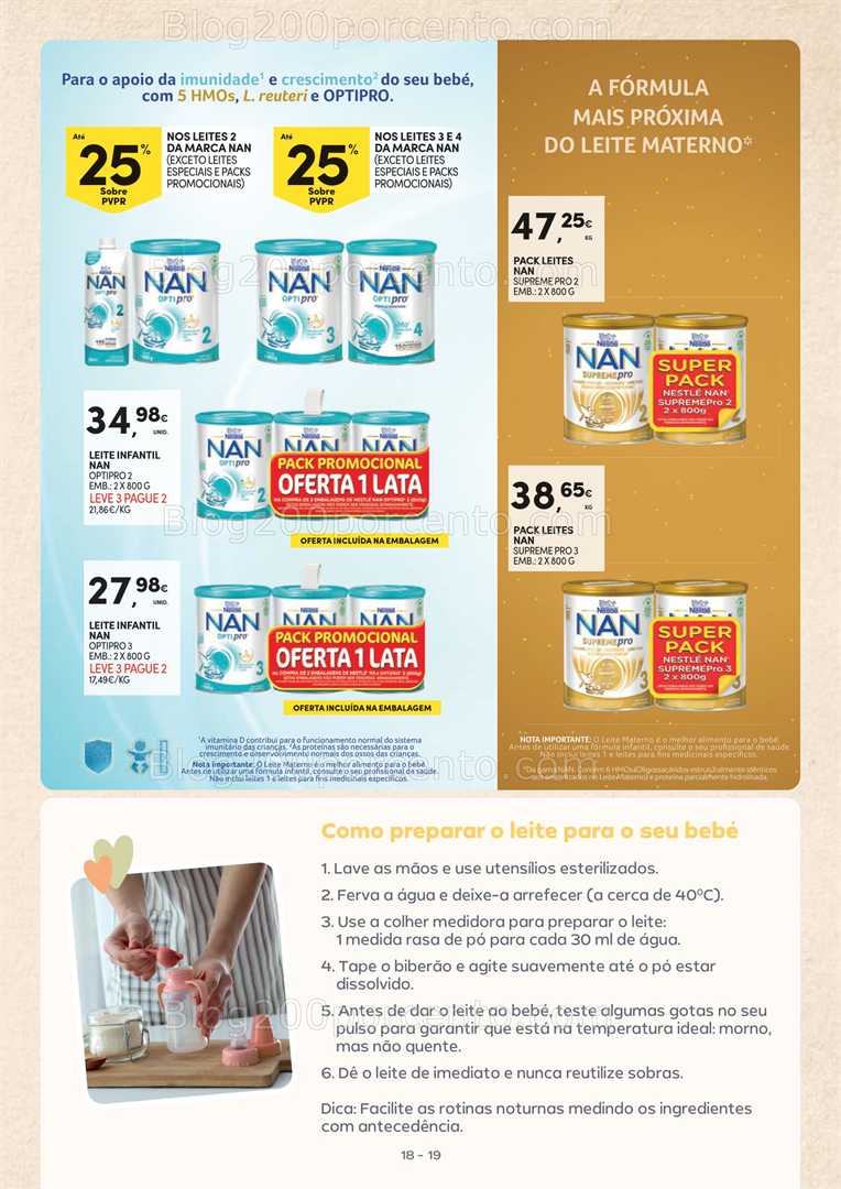 Antevisão Folheto CONTINENTE Feira do Bebé Promoções de 13 janeiro a 1 fevereiro
