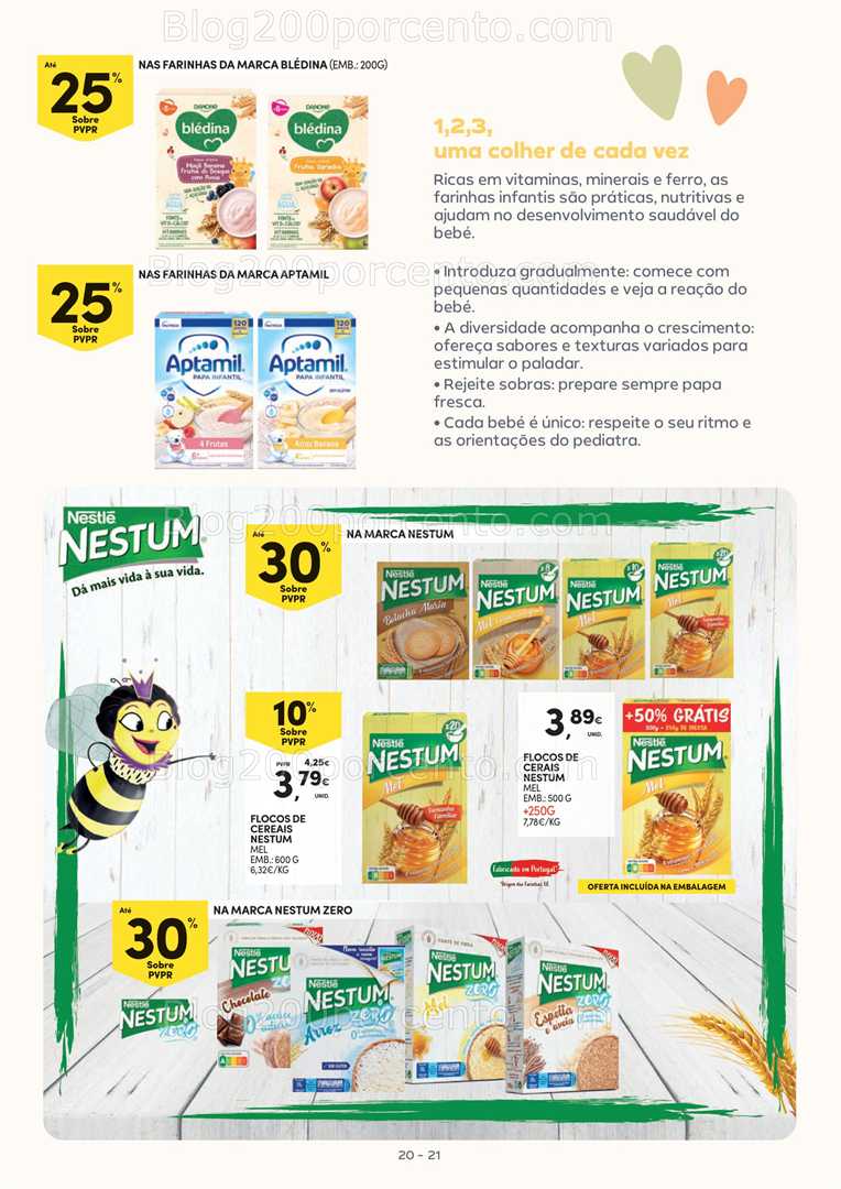 Antevisão Folheto CONTINENTE Feira do Bebé Promoções de 13 janeiro a 1 fevereiro