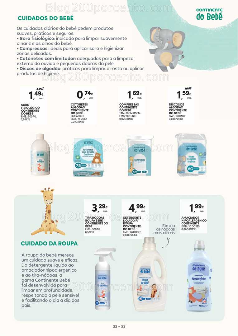 Antevisão Folheto CONTINENTE Feira do Bebé Promoções de 13 janeiro a 1 fevereiro