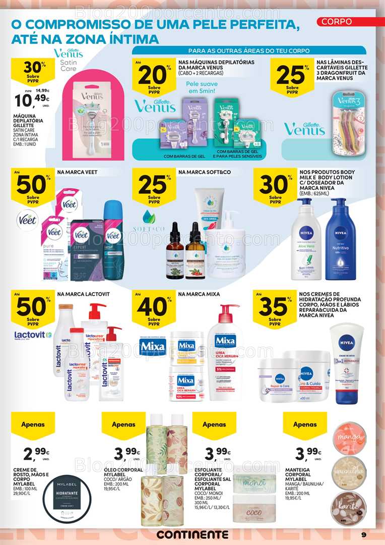 Antevisão Folheto CONTINENTE Beleza Promoções de 20 janeiro a 1 fevereiro
