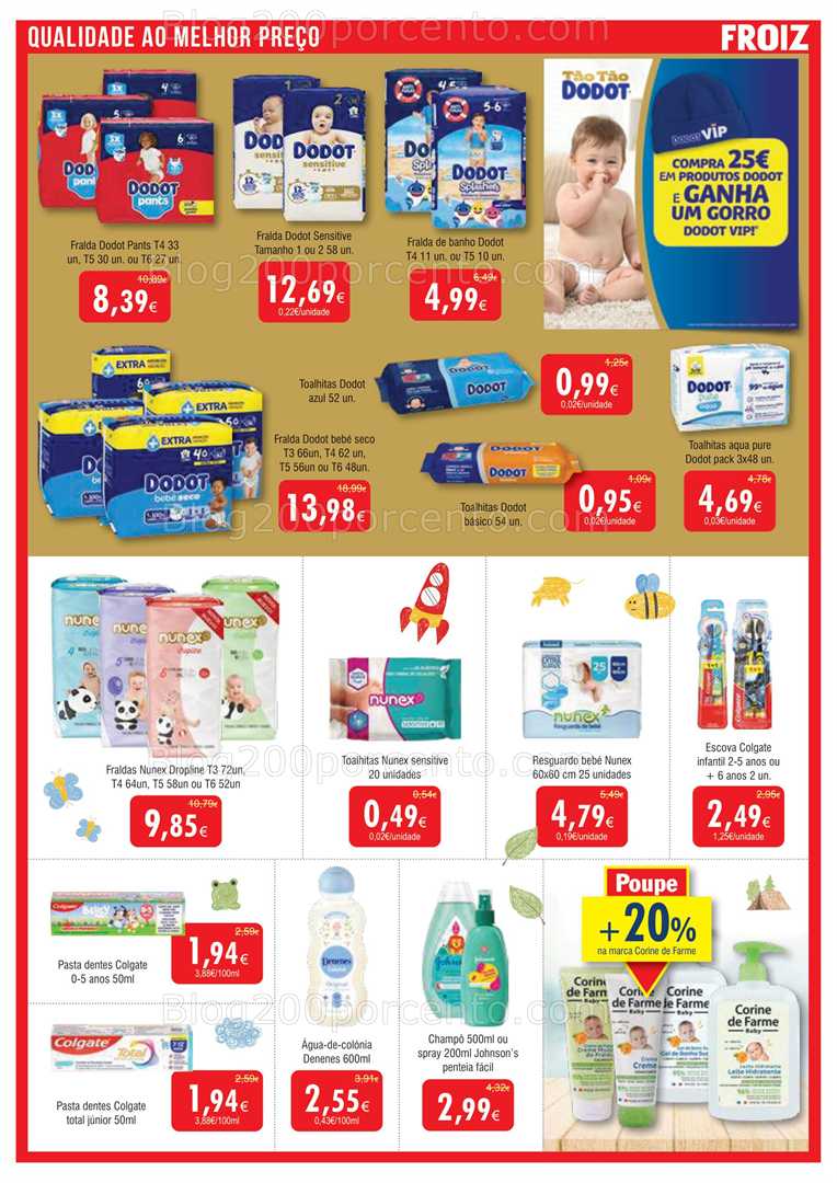 Antevisão Folheto FROIZ Promoções de 6 a 22 janeiro