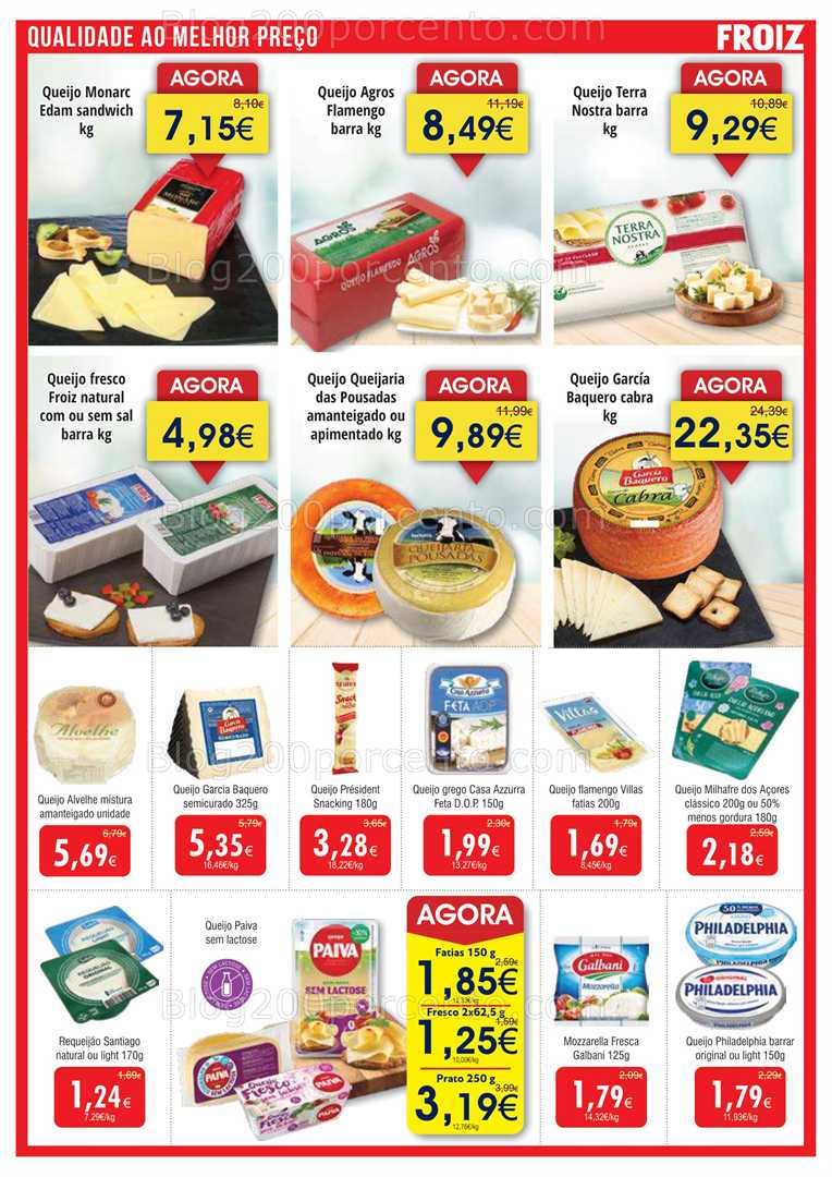 Antevisão Folheto FROIZ Promoções de 6 a 22 janeiro