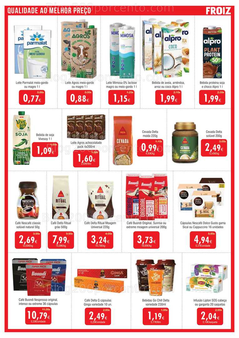 Antevisão Folheto FROIZ Promoções de 6 a 22 janeiro