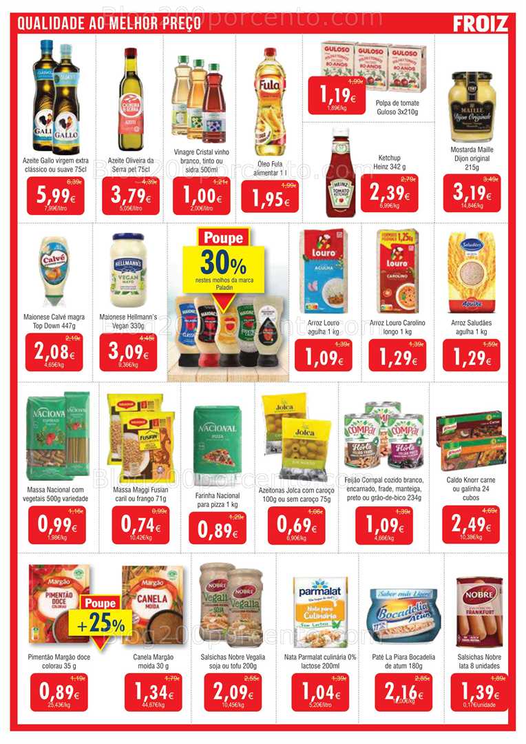 Antevisão Folheto FROIZ Promoções de 6 a 22 janeiro