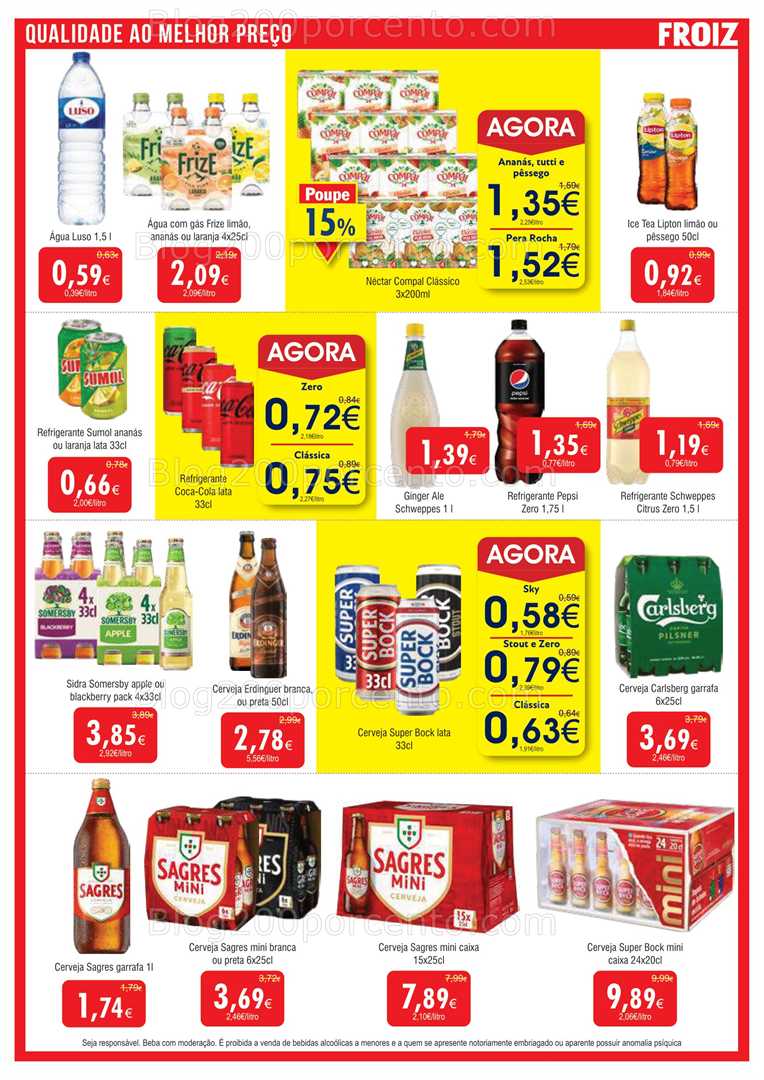 Antevisão Folheto FROIZ Promoções de 6 a 22 janeiro