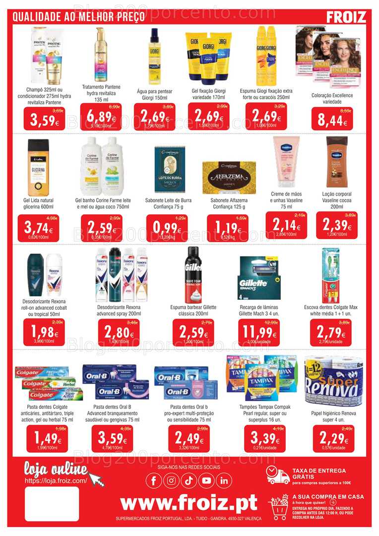 Antevisão Folheto FROIZ Promoções de 6 a 22 janeiro