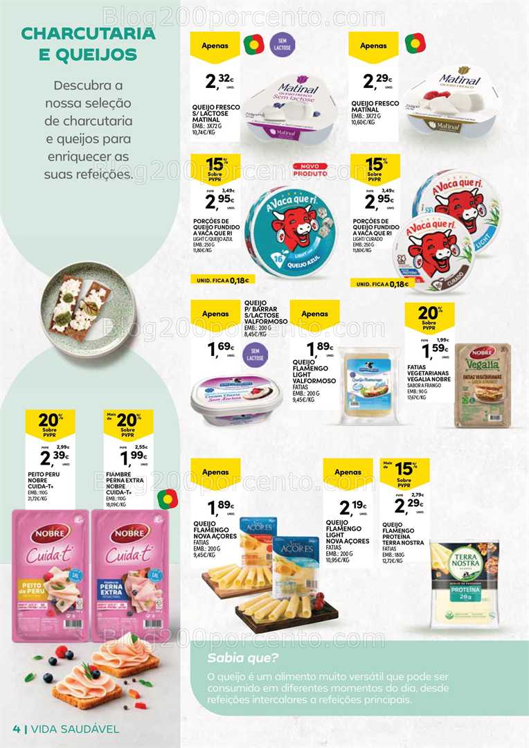 Antevisão Folheto CONTINENTE Açores Vida Saudável Promoções de 20 janeiro a 2 fevereiro