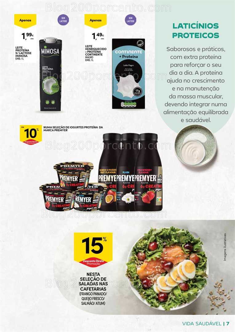 Antevisão Folheto CONTINENTE Açores Vida Saudável Promoções de 20 janeiro a 2 fevereiro