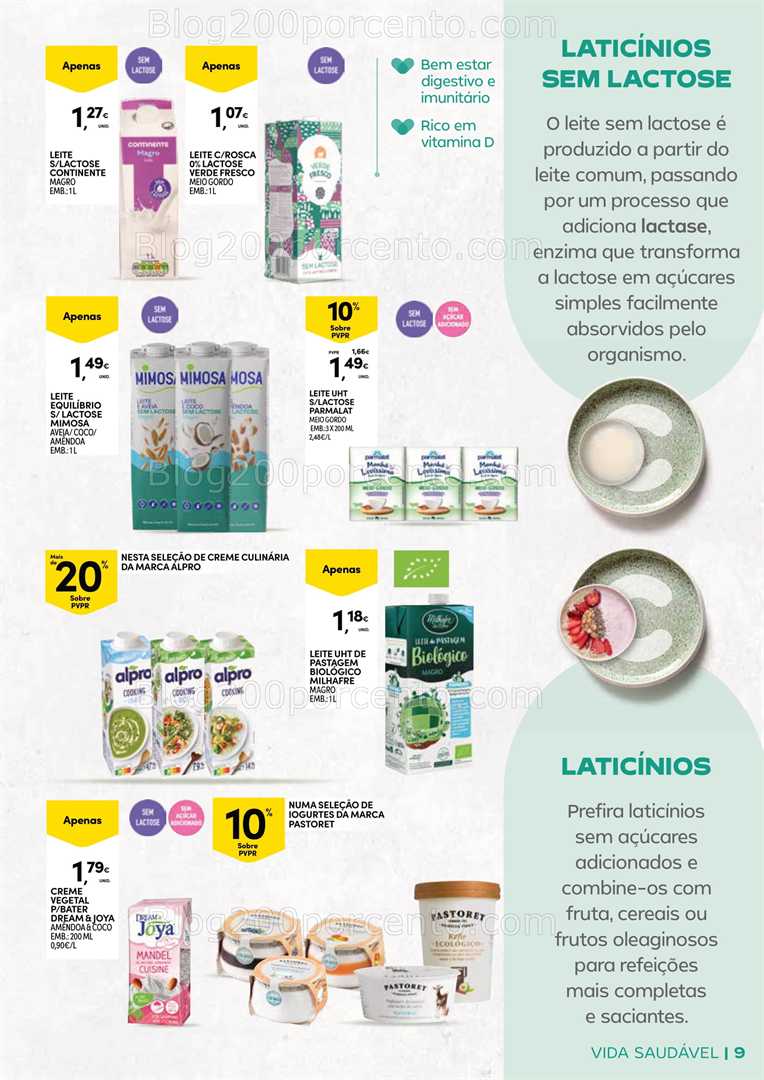 Antevisão Folheto CONTINENTE Açores Vida Saudável Promoções de 20 janeiro a 2 fevereiro