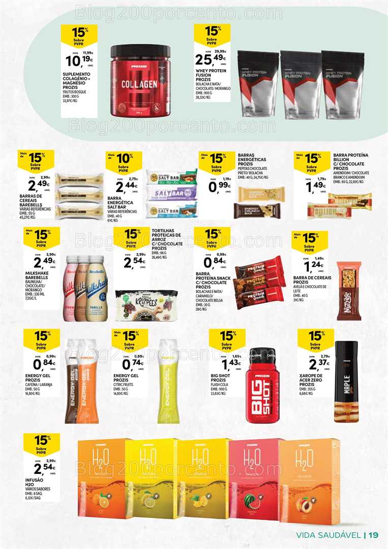 Antevisão Folheto CONTINENTE Açores Vida Saudável Promoções de 20 janeiro a 2 fevereiro