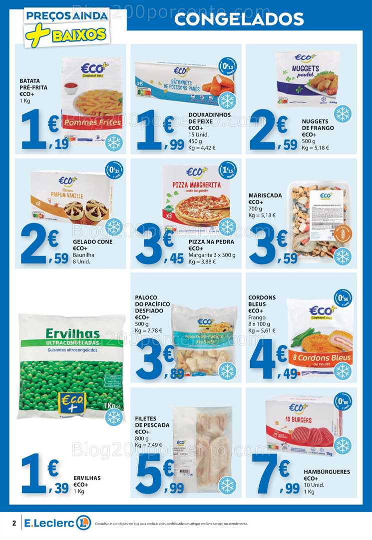Antevisão Folheto E-LECLERC Macas Próprias ECO+ Promoções de 6 a 18 janeiro