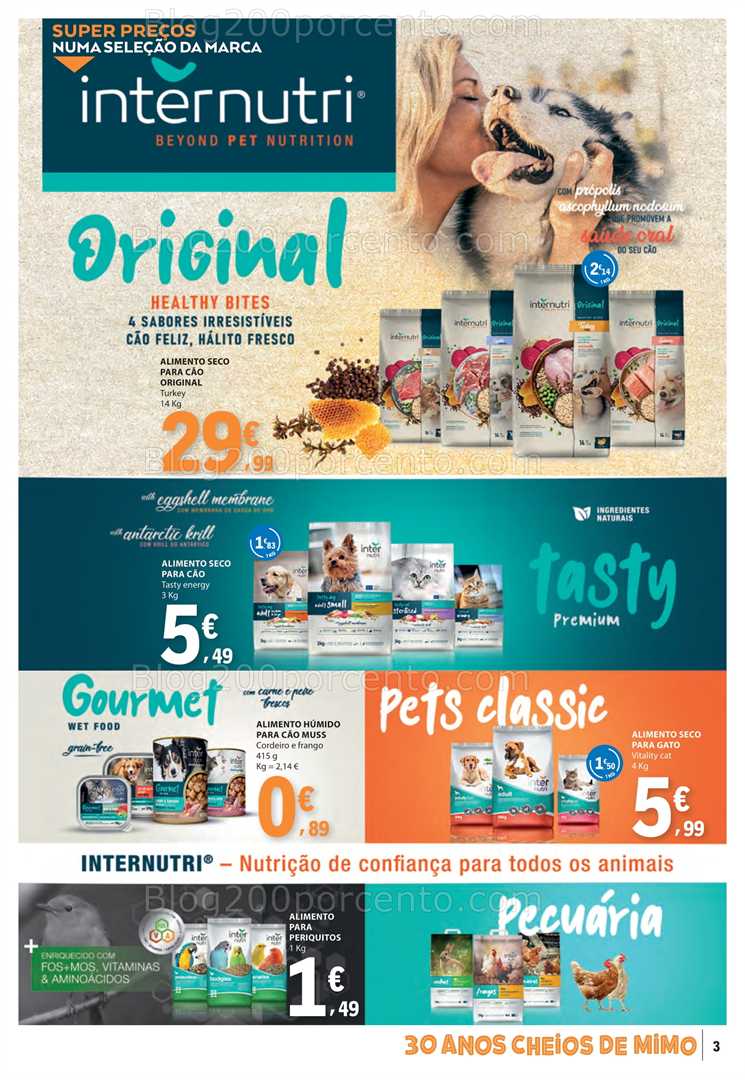 Antevisão Folheto E-LECLERC Feira Animal Promoções de 27 janeiro a 2 fevereiro