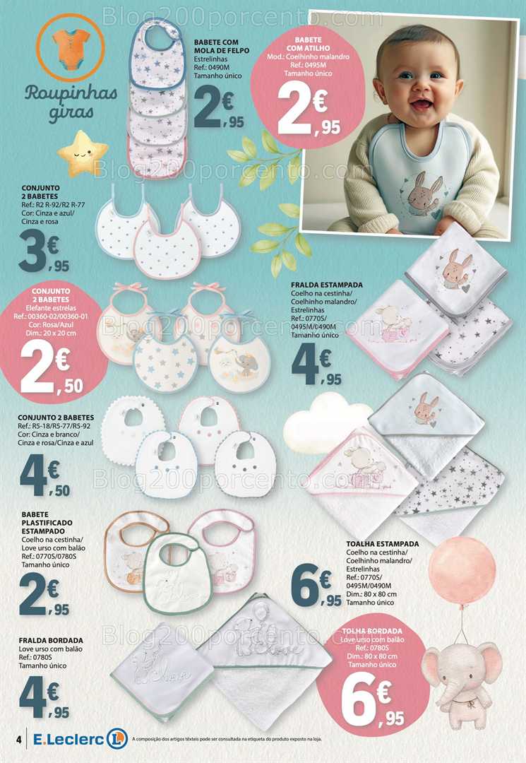Antevisão Folheto E-LECLERC Especial Feira do Bebé Promoções de 13 a 25 janeiro