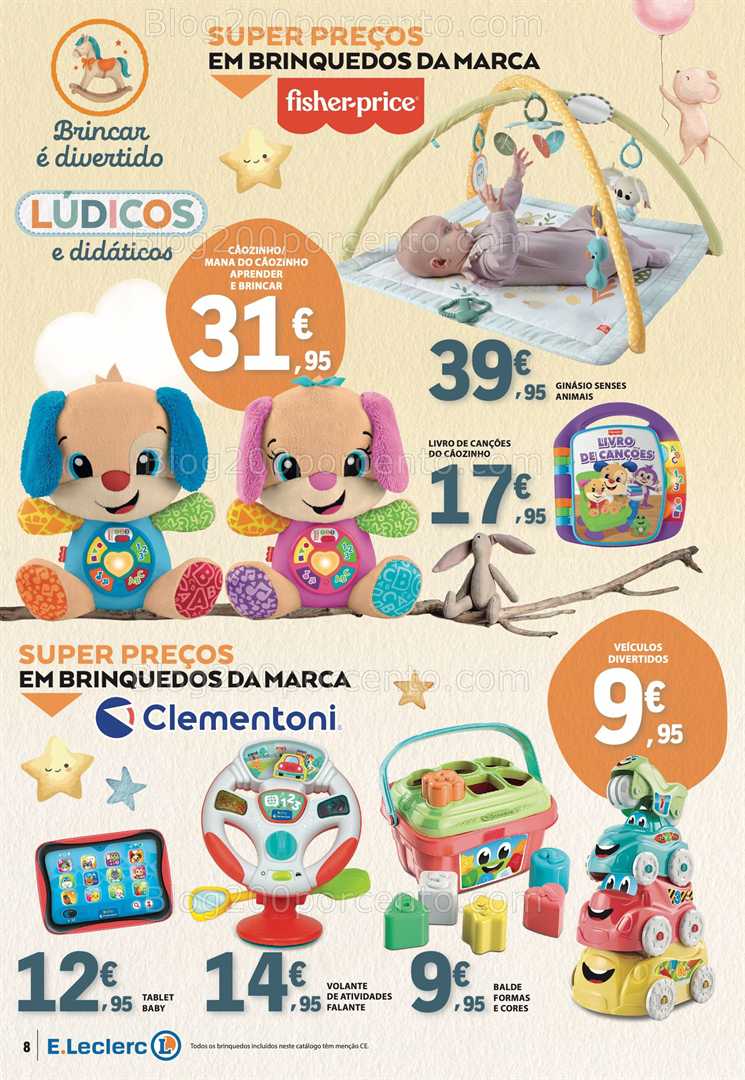 Antevisão Folheto E-LECLERC Especial Feira do Bebé Promoções de 13 a 25 janeiro