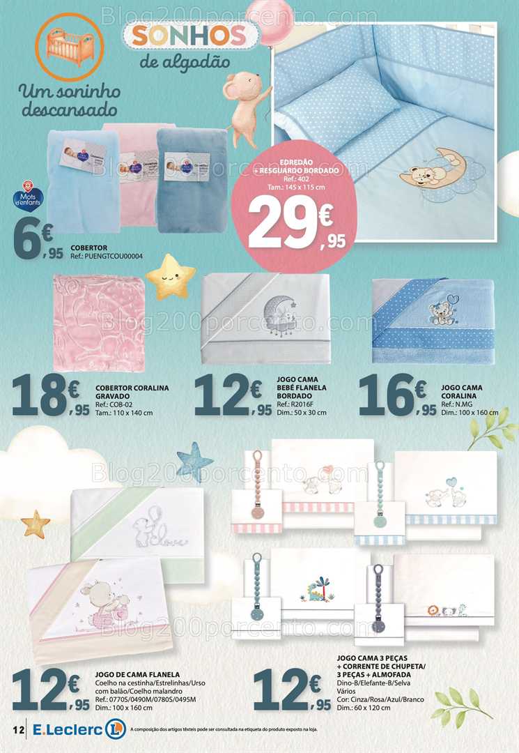 Antevisão Folheto E-LECLERC Especial Feira do Bebé Promoções de 13 a 25 janeiro