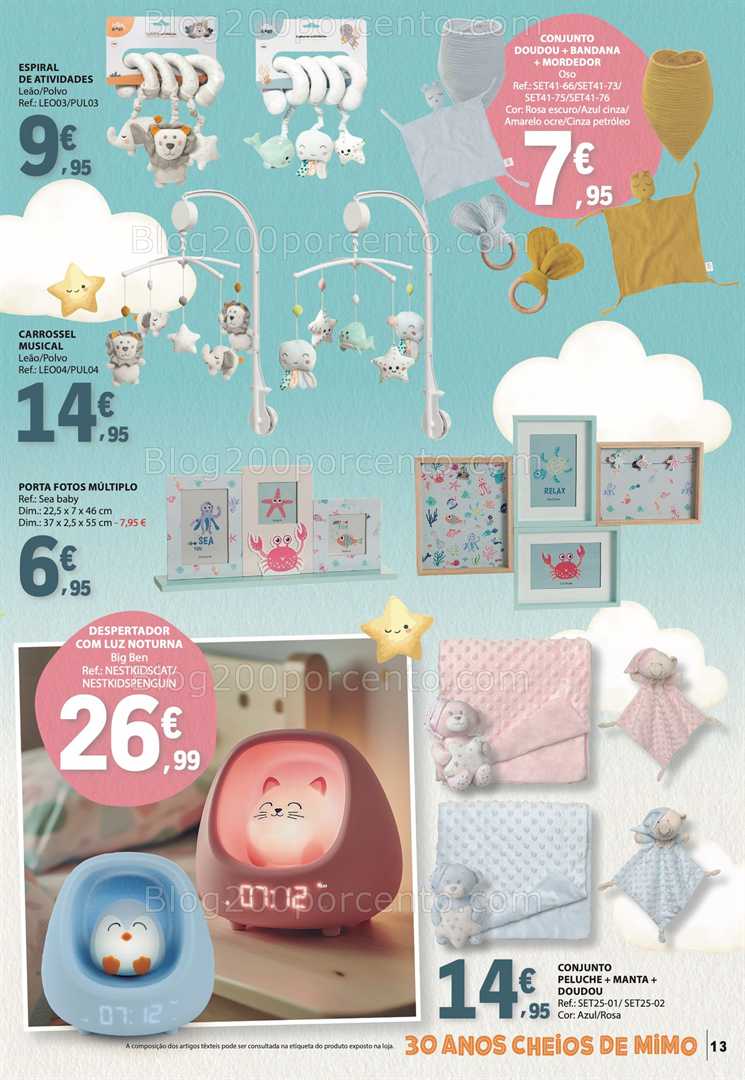 Antevisão Folheto E-LECLERC Especial Feira do Bebé Promoções de 13 a 25 janeiro