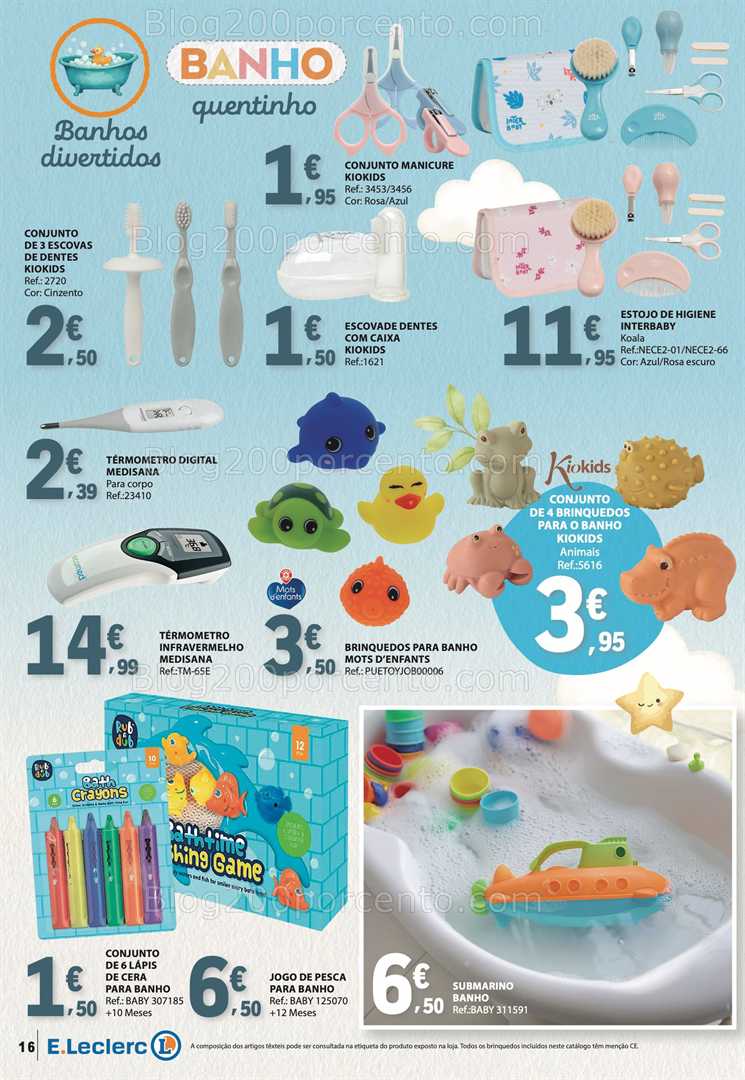 Antevisão Folheto E-LECLERC Especial Feira do Bebé Promoções de 13 a 25 janeiro