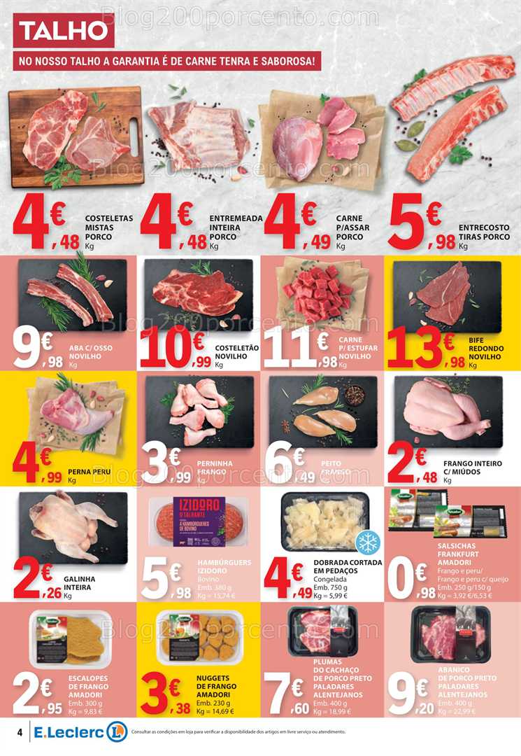 Antevisão Folheto E-LECLERC Promoções de 15 a 21 janeiro