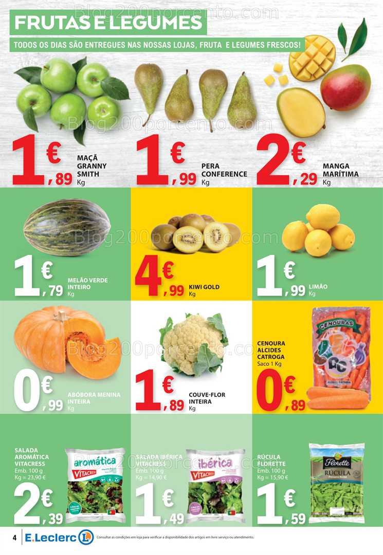 Antevisão Folheto E-LECLERC Promoções de 15 a 21 janeiro