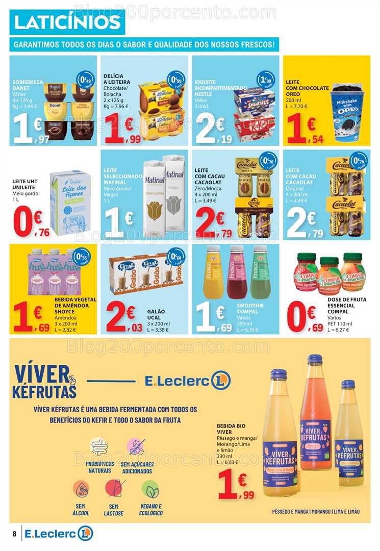 Antevisão Folheto E-LECLERC Promoções de 15 a 21 janeiro