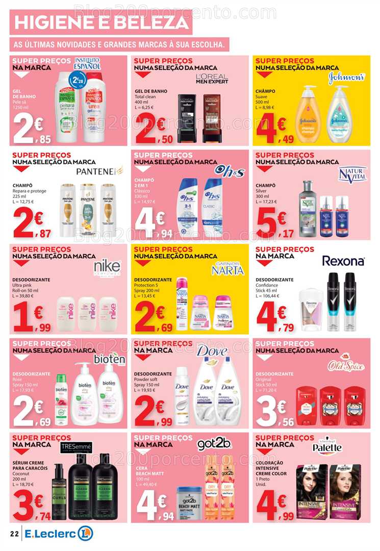 Antevisão Folheto E-LECLERC Promoções de 15 a 21 janeiro