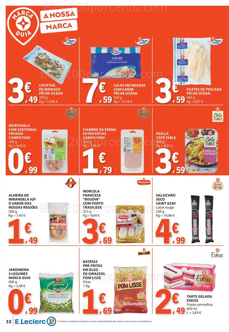 Antevisão Folheto E-LECLERC Promoções de 15 a 21 janeiro
