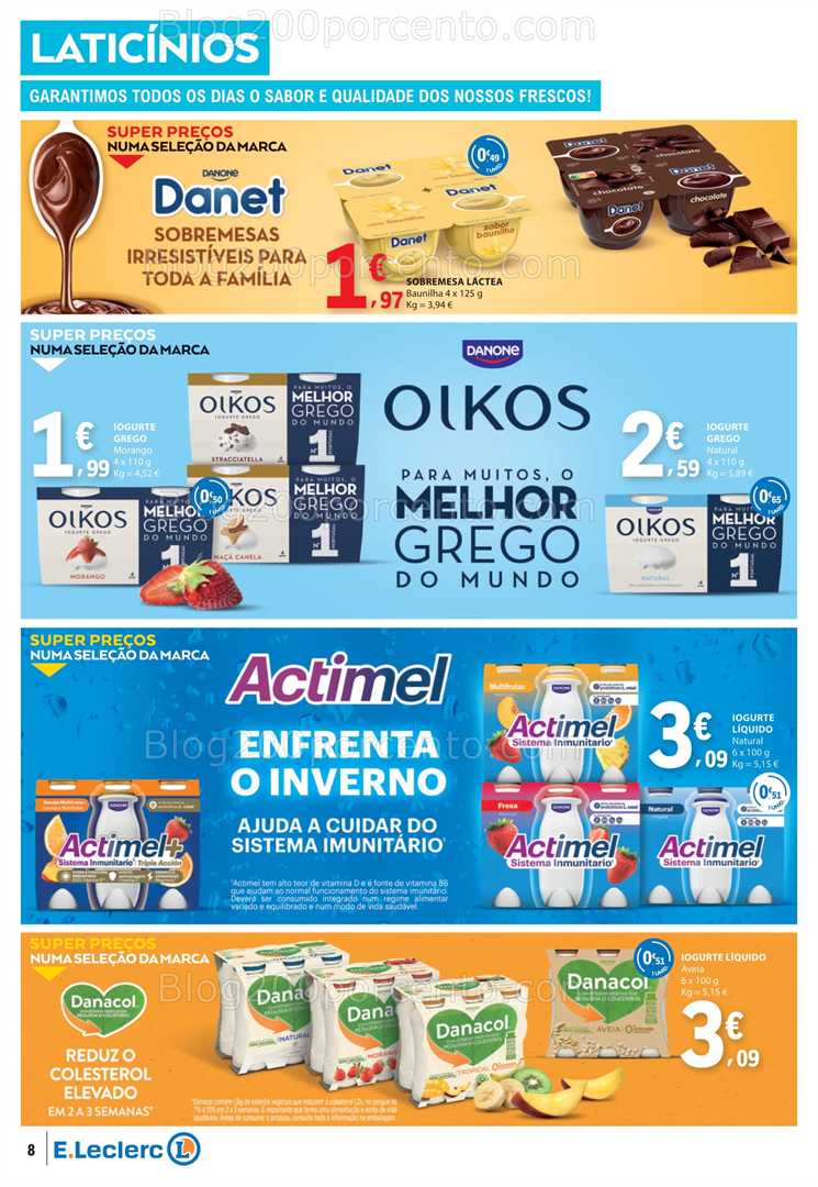 Antevisão Folheto E-LECLERC Promoções de 22 a 28 janeiro