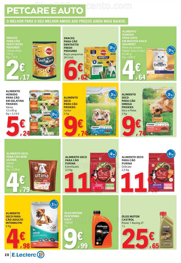 Antevisão Folheto E-LECLERC Promoções de 22 a 28 janeiro