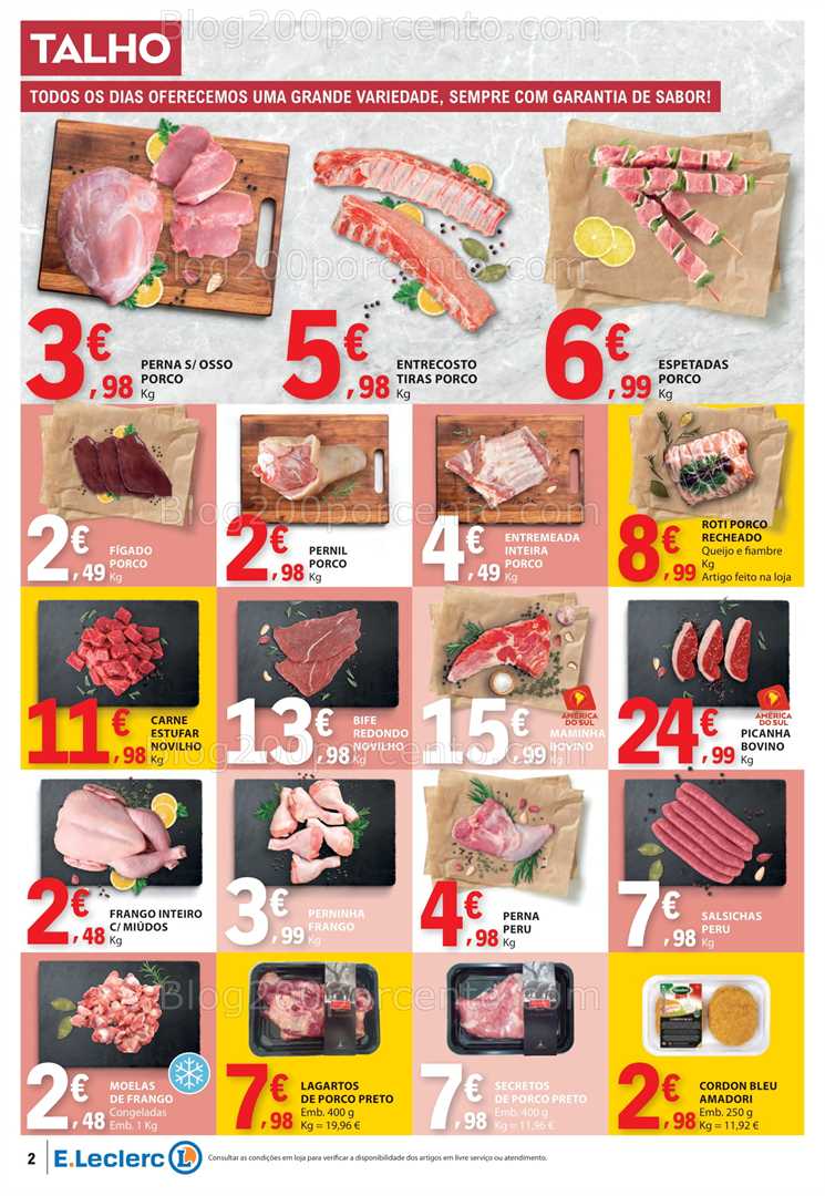 Antevisão Folheto E-LECLERC Promoções de 29 janeiro a 4 fevereiro
