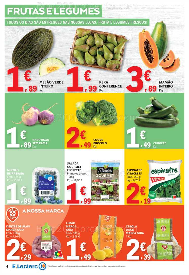 Antevisão Folheto E-LECLERC Promoções de 29 janeiro a 4 fevereiro